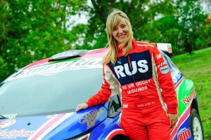 Despiste y vuelco de la concordiense Nadia Cutro en la fecha del Rally Argentino