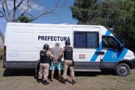 Prefectura capturó a un prófugo de la justicia en Concepción del Uruguay