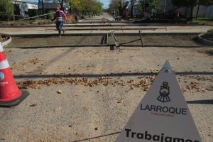 La Municipalidad de Larroque avanza en diversos frentes de obras en la ciudad