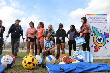 Gualeguaychú recibió el premio del concurso ''Mi Club lucha Contra la Trata''