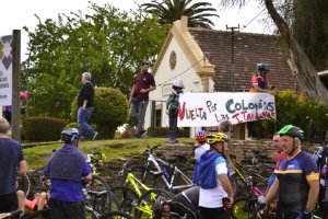 Más de 60 ciclistas recorrieron las Colonias Italianas del departamento