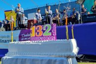 Con música y torta de cumpleaños, Urdinarrain celebró sus 132 años