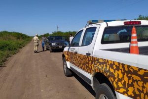 La Brigada en Delitos Rurales detectó a cazadores con 11 perros y ciervos muertos