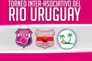 Se organiza el Inter-Asociativo Femenino de Básquet