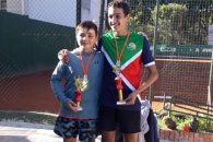 Luciano Cabaña y Thiago Chesini fueron campeones en Paraná