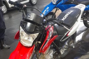 La policía secuestró una moto con codificaciones adulteradas