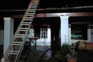 Un incendio provocó daños graves en una casa de Ñancay