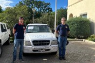 Aduana donó un móvil a los Bomberos Voluntarios de Enrique Carbó