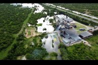 Alto riesgo ambiental: El río Gualeguay quedó al borde de Soluciones Ambientales