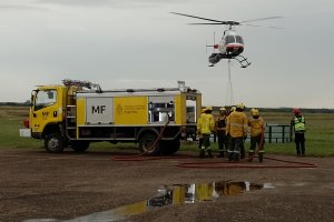 Una decena de cuerpos de bomberos se formaron con el Plan de Manejo del Fuego