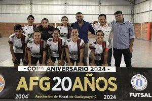 Flamengo y Juventud Unida se consagraron campeones del Torneo 20° Aniversario de la A.F.G