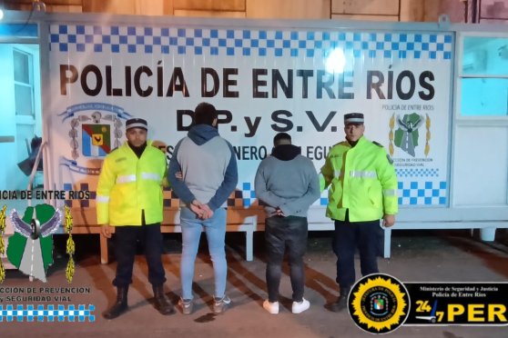 Detuvieron a dos hombres de Luján por delitos en provincia de Buenos Aires