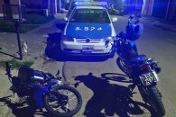 Secuestraron dos motos durante el anochecer del domingo