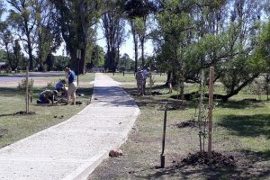 Este sábado van a plantar árboles y limpiar el Parque Unzué