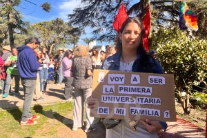 La marcha por las universidades en fotos