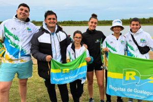 Martina Vela, campeona argentina en C1 de canotaje de velocidad