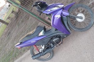 Abandonaron en el Parque de la Estación una moto robada hace 15 días