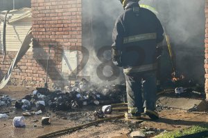 Se incendió una vivienda y hubo importantes daños