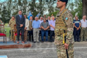 Juan Cruz Bermúdez Ávila asumió al mando en el Escuadrón del Ejército