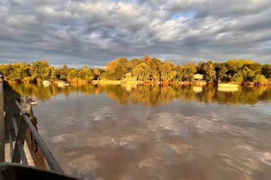 El río Gualeguaychú está libre de algas verdes