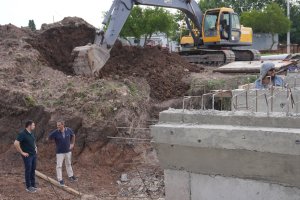 Michel visitó Aldea San Antonio y se refirió a la obra pública