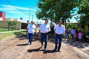 El Municipio encaró obras de mejoramiento vial en el Barrio Pitter