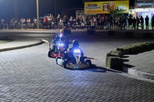 Sánchez, Pauletti, Toffolón, Reynoso y Balbuena ganaron en el Karting Callejero Nocturno