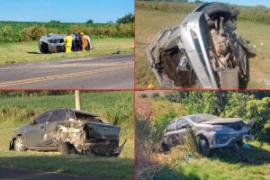 Un joven murió en un trágico choque entre dos autos sobre la Ruta 11