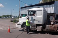 Fortalecen los controles al transporte de las areneras en Entre Ríos