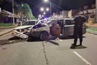 Conductor con 2.58 de alcohol en sangre chocó a un auto en Paraná