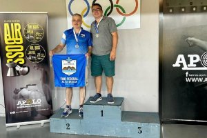 Abelardo Herrero ganó un torneo de tiro deportivo nacional