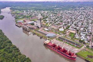 Partirá desde Ibicuy un barco con madera entrerriana para la exportación