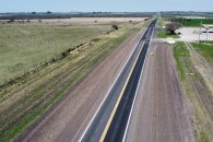 Avanzan las obras de recuperación de la ruta nacional 12 cerca de Gualeguay