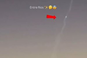 Sorpresa en el cielo: un bólido se transformó en una bola de fuego